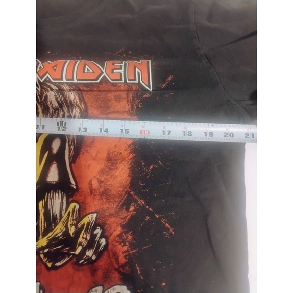 Rare Iron Maiden Eddie Front graphic Tshirt Killers Album Black Short sleeve Lrg - Picture 7 of 9